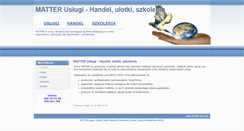 Desktop Screenshot of matter.malkinia.pl
